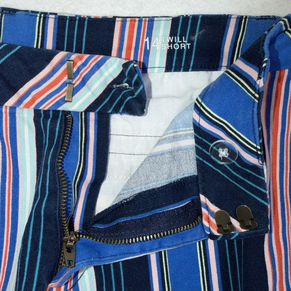 a.n.a. New Approach Striped Twill Shorts ~‎ Women's Size 14